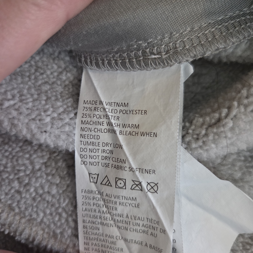 Prana Women's Tri Thermal Gray Zip-Up Jacket - Picture 4 of 9